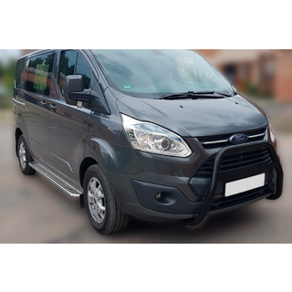 Кенгурятник WT006 F1-55 Black (нерж)