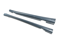 Mercedes CLA C117 2013-2019 гг. Боковые пороги (в стиле CLA45 AMG) фото 1