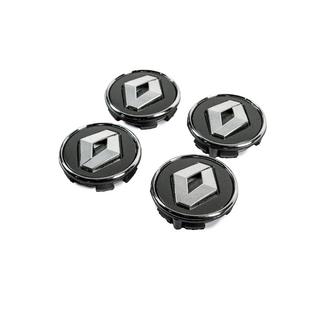 Колпачки на диски графит с кольцом 81568DRK (57мм на 49мм, комплект 4 шт) фото 2