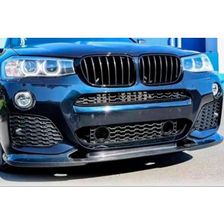 Накладка на передний бампер (для M-Sport, Карбон) фото 1