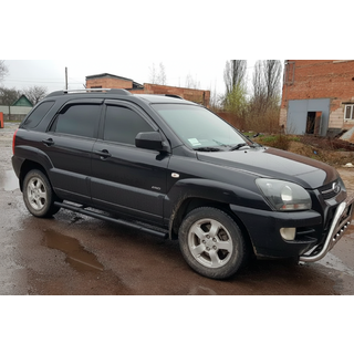 Боковые трубы Black (2 шт., Нержавейка) фото 3