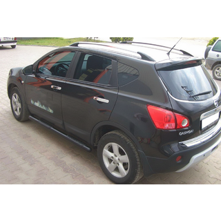 Боковые трубы Black (2 шт., нержавейка) фото 4