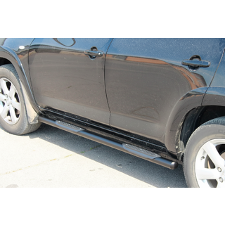 Боковые трубы для стандартной базы Black (2 шт, нерж) фото 4