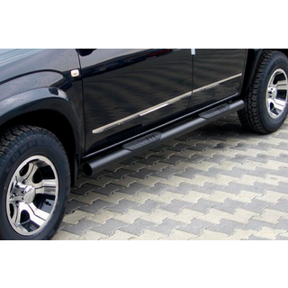 Боковые трубы для стандартной базы Black (2 шт, нерж) фото 1