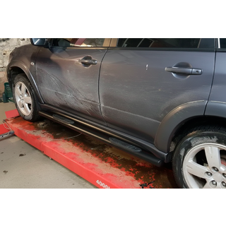 Боковые трубы Black (2 шт., нержавейка) фото 3