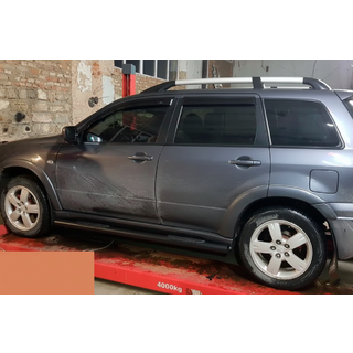 Боковые трубы Black (2 шт., нержавейка) фото 2