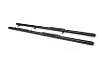 Dodge Nitro 2006-2011 гг. Боковые трубы Black (2 шт., нержавейка) фото 1