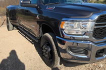 Dodge RAM (DR/DH/D1/DC/DM) 2002–2009 гг. Стандартные Боковые Трубы Black (2 шт., Нержавейка) фото 4