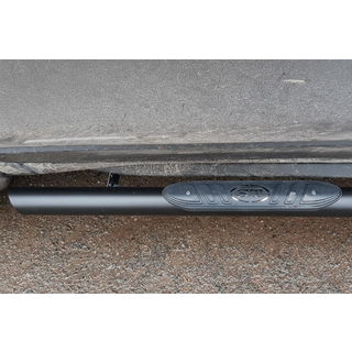 Боковые трубы Black (2 шт, нержавейка) фото 3