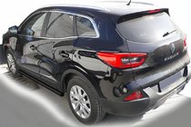 Renault Kadjar 2015-2022 гг. Боковые трубы Black (2 шт) фото 1