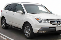 Acura MDX 2007-2013 гг. Боковые трубы Black (2 шт, нержавейка) фото 3