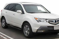 Acura MDX 2007-2013 гг. Боковые трубы Black (2 шт, нержавейка) фото 3