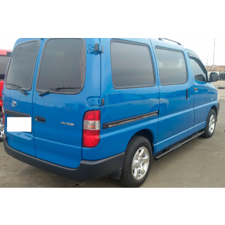 Боковые трубы Black (2 шт., нержавейка) фото 2