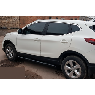 Боковые трубы Black (2017-2021, 2 шт., нерж. сталь) фото 4