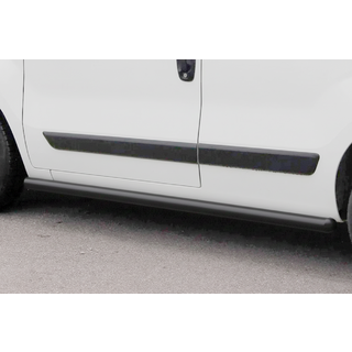 Боковые трубы Ø60 Черные (2 шт., Нержавейка) фото 2