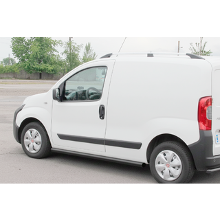 Боковые трубы Ø60 Черные (2 шт., Нержавейка) фото 1