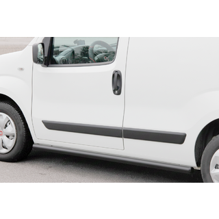 Боковые трубы Ø60 Черные (2 шт., Нержавейка) фото 3