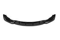 BMW 3 серия E46 1998-2006 гг. Передний лип DPT V-2 (для M-Sport 2003-2006, черный глянец) фото 5