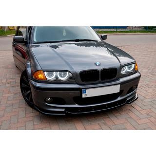 Передний лип DPT V-2 (для M-Sport 2003-2006, черный глянец) фото 4