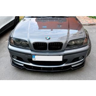 Передний лип DPT V-2 (для M-Sport 2003-2006, черный глянец) фото 3