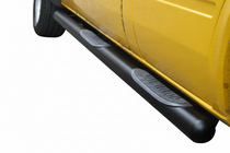 Mercedes Sprinter W901/902/903/904/905 1995-2006 гг. Боковые трубы Black (2 шт., нержавейка) фото 7