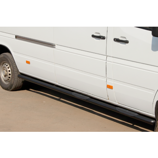 Боковые трубы Black (2 шт., нержавейка) фото 4