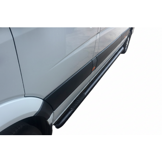 Боковые трубы Black (2 шт., нержавейка) фото 2