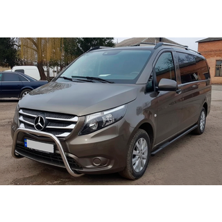 Боковые трубы Black (2 шт., Нержавейка) фото 3