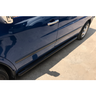 Боковые трубы Black (2 шт., нержавейка) фото 4