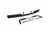 Mercedes Sprinter W906 2006-2018 гг. Передняя нижняя защита Shark Black (нержавейка) фото 4