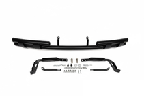 Mercedes Sprinter W906 2006-2018 гг. Передняя нижняя защита Shark Black (нержавейка) фото 3