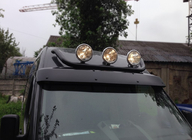 Mercedes Sprinter W906 2006-2018 гг. Передняя дуга Black (нерж. сталь) фото 1