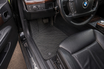 BMW 7 серия E65/66 2001-2008 гг. Коврики EVA (для E66, черные) фото 1