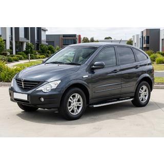 Боковые Подножки Fullmond (2 шт., Алюминий) SsangYong Action 2005-2018 гг. фото 1