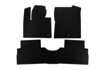 Hyundai Santa Fe 4 2018-2023 гг. Коврики EVA (2 ряда, Черный) фото 1