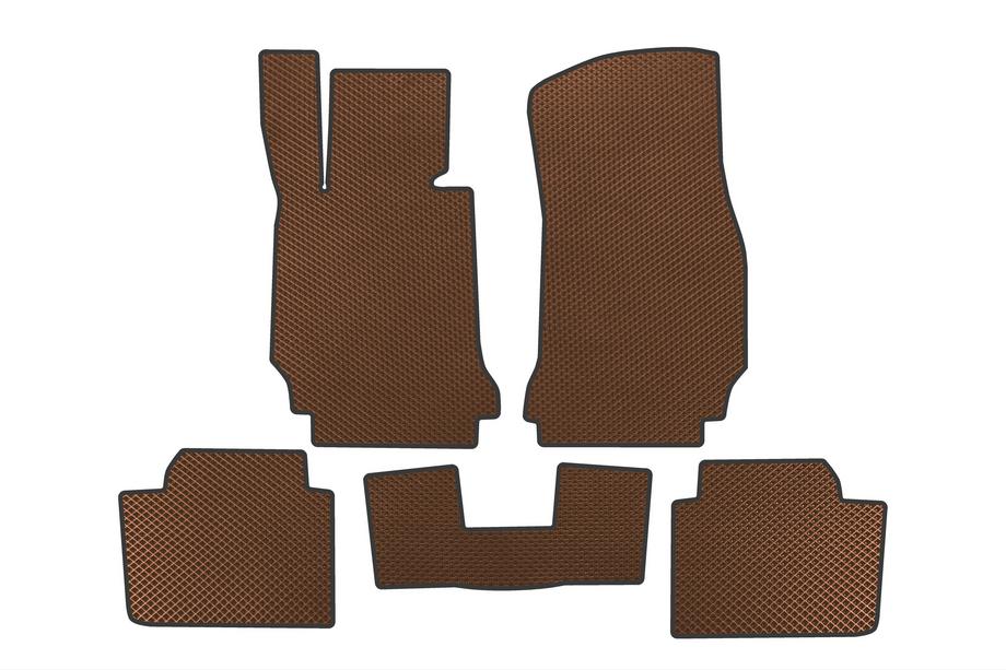 BMW 4 серия F32/F33/F36 2012-2020 гг. Коврики EVA (Для F36, коричневые) Image