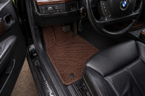 BMW 7 серия E65/66 2001-2008 гг. Коврики EVA (для E66, коричневые) фото 1