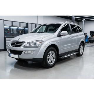 Боковые Подножки Sunrise (2 шт., Алюминий) SsangYong Kyron 2005-2014 гг. фото 1