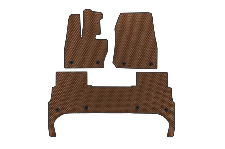 Range Rover Sport 2022- гг. Коврики EVA (Коричневые) Image