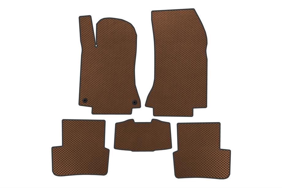 Mercedes B-class W246 2011-2018 гг. Коврики EVA (Коричневые) Image