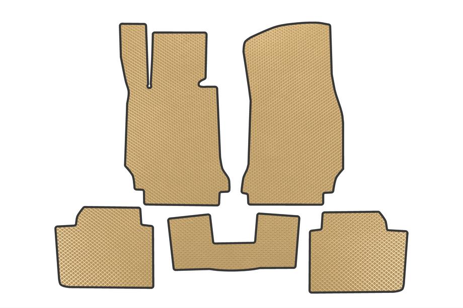 BMW 4 серия F32/F33/F36 2012-2020 гг. Коврики EVA (Для F36, бежевые) Image