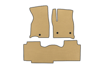 Chevrolet Tahoe 2020- гг. Коврики EVA (2 ряда, Бежевые) фото 1