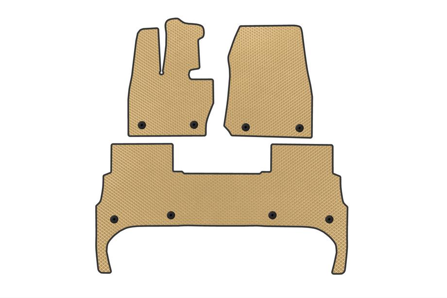 Range Rover Sport 2022- гг. Коврики EVA (Бежевые) Image