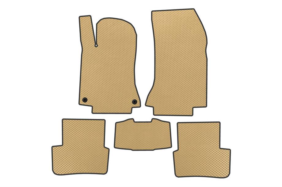 Mercedes B-class W246 2011-2018 гг. Коврики EVA (Бежевые) Image