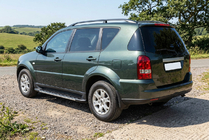 SsangYong Rexton I 2001-2017 гг. Боковые Подножки Duru (2 шт., Алюминий) фото 1