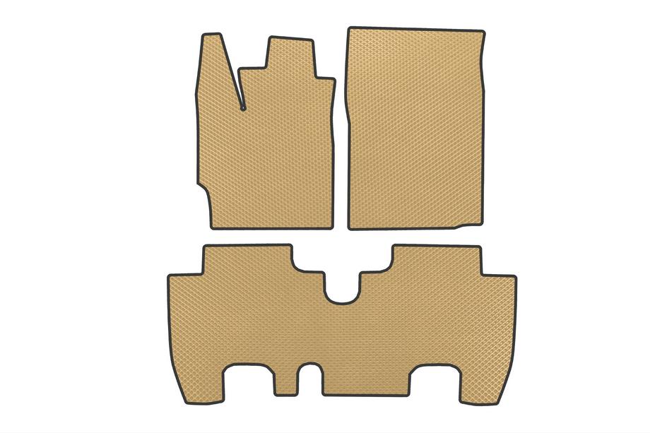 Toyota Urban Cruiser 2009-2014 гг. Коврики EVA (Бежевые) Image