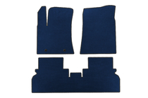 Hyundai Kona 2023- гг. Коврики EVA (Электро, Синий) фото 1