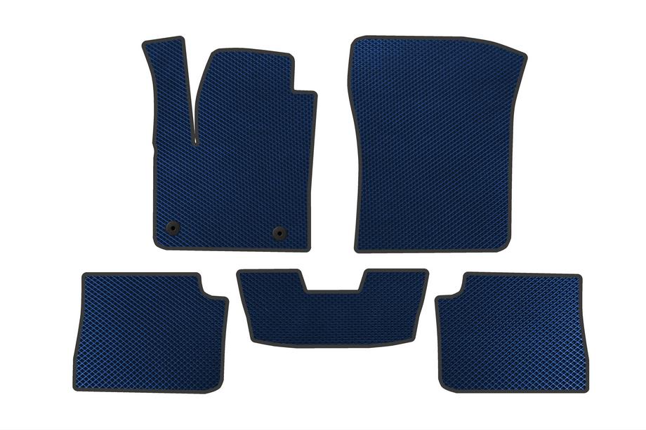 Opel Corsa F 2019- гг. Коврики EVA (Электро, Синий) Image