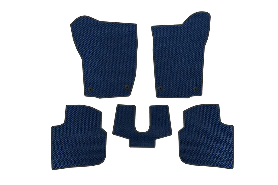 Seat Toledo 2012-2019 гг. Коврики EVA (Синие) Image