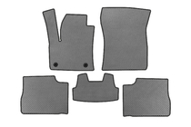 Peugeot 2008 2019- гг. Коврики EVA V2 (2023-, Электро, Серый) фото 1